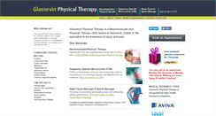 Desktop Screenshot of glasnevinphysicaltherapy.com